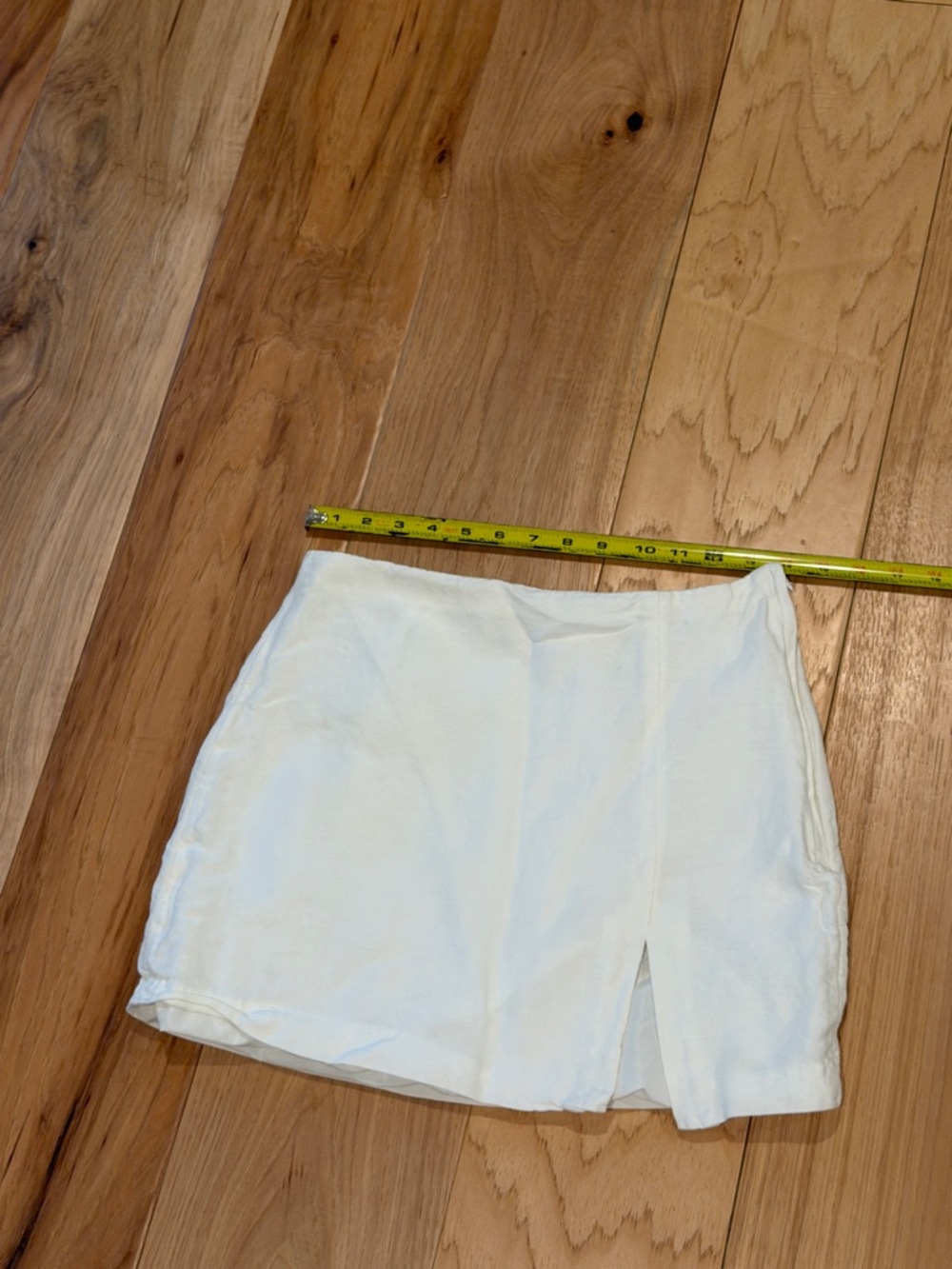 Linen Mini Skirt